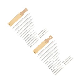 Operitacx 2 Sets Paper Eraser Marker Blending Stump Blender Pencil Stump Charcoal Pencils Made Colored Pencils Sketching Pencils Fondant Pastels Rolling Pen Painting Tools Drawing Kit Wooden