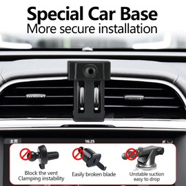 LUNQIN Car Phone Holder Mount for Jaguar F-PACE 2017 2018 2019 2020 SUV SVR Auto Accessories Interior Decoration Mobile Cell Smartphone Bracket