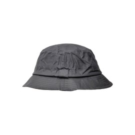 WALKER AND HAWKES - Olive 100% British Waxed Cotton Millerain Fabric Hanford Bucket Hat Unisex - Navy - XL (60cm)