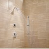 Moen Round Chrome Drop Ell Handheld Shower Wall Connector, A725,