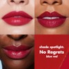 e.l.f. Cosmetics O Face Labial Satinado No Regrets Rojo Intenso
