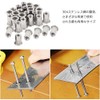 Menetop Rivet Nuts 200 Pcs Steel Alloy Rivet Rivet Nut