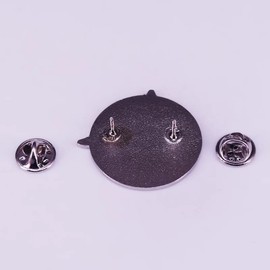 Ocean Pin Brooch, Environmental Enamel Pin, Protect the Seas, Our Ocean Our Future, Climate Change, Polar Bear and Whale, Iceberg and Ocean, 1.25 Inches, Double Post, Metal, no gemstone