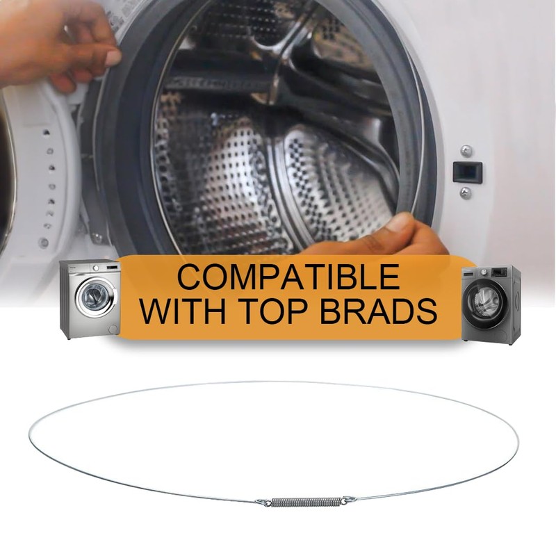Washing Machine Door Seal Bellows Gasket Clamp Band For Blomberg