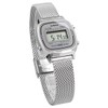 CASIO LA670WEM-7 Casio Standard Women's Quartz, Digital Metal, Mesh, Silver,