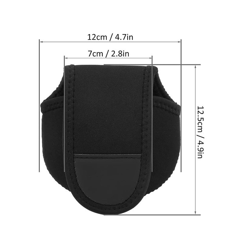 ieron 2PCS Fishing Reel Bag Waterproof Spinning Reel Protective Pouch