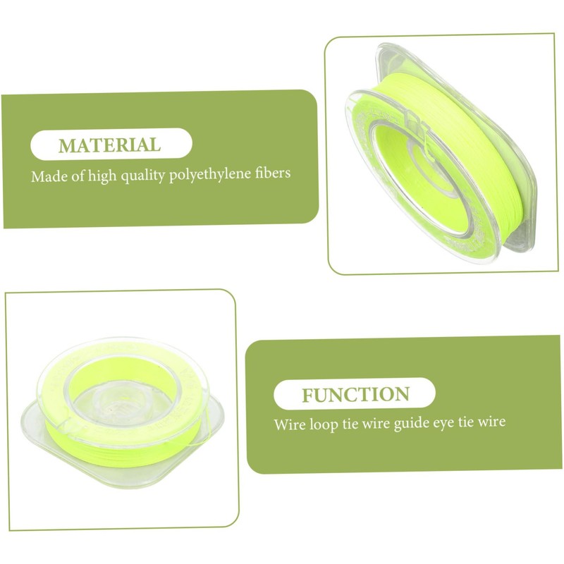 BESPORTBLE 1 Roll DIY Fishing Rod Fixing Line Guide Tie