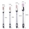 TRKETK 4 Pcs Paint Brushes for Walls Set Small Paint