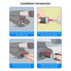 4 Pack Lock Cylinder for Yakima SKS Car Rack System