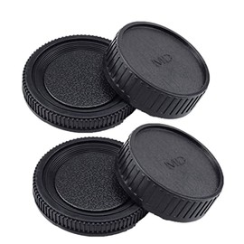 (2 Set) MD Body Cap Compatible For Minolta Rokkor (SR/MD/MC) Body and Lenses,for Minolta X-700, X570,X-370,XD,XD-7,XD-11XG,XG-7,SR-T101,X-1,SR-1,SR-2,SR-7 Camera.