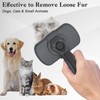 Dipoo Self-Cleaning Deshedding Brush for Dogs & Cats - Skin-Friendly