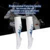 Fencing Socks Sweat Absorbing Breathable Stretchy Wearable Combed Cotton Unisex