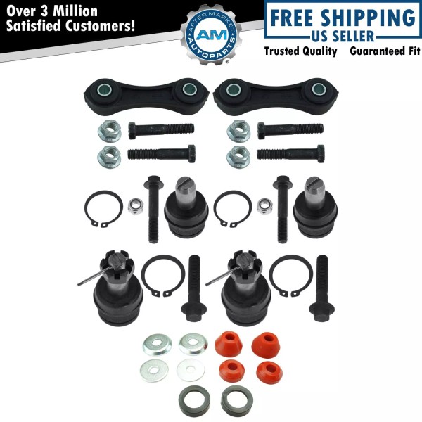 AM Autoparts Ball Joint Sway Bar Link Radius Arm Bushing
