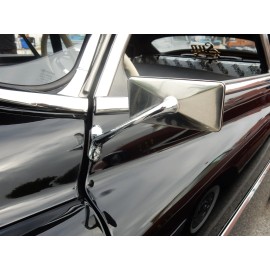UNITED PACIFIC RECTANGLE LONG ARM PEEP MIRROR OUTSIDE SIDE MIRROR 1 PAIR  C5003 CARS TRUCKS