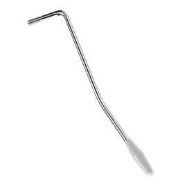 LIANHATA Tremolo Arm Screw Type Single Tremolo Arm Bar for Stratoelectric Guitar Stainless Steel Millimeter Bridge (Silver, 6mm)