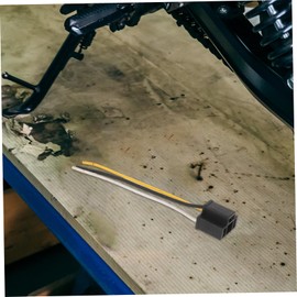 CHILDWEET 2pcs Motorcycle Horn Wiring and Connector for Various Motorcycle Models Signal Transmission Versatile Horn Wiring