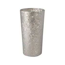 HORIE T08KMS350 Titanium Double Layer Tumbler, Made in Tsubame, Niigata Prefecture, Premium 11.8 fl oz (350 cc), Silver