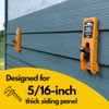 Siding Installation Tools with Storage Pouch, Mounting Kit for 5/16-Inch