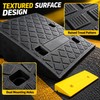 Threshold Ramp for Smooth Access – Non-Slip Plastic Transition Ramp