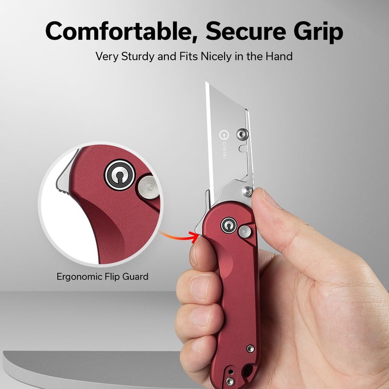 CIVIVI Folding Utility Knife Box Cutter, Elementum Utility Pocket Edc