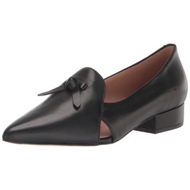 Cole Haan Women's Viola Skimmer Ballet Flat, Black Leather, 8.5