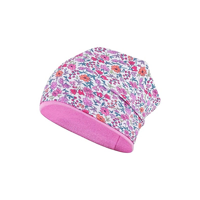Smarilla Girls' Hat Transition Hat Beanie Flowers Spring Autumn Cotton,