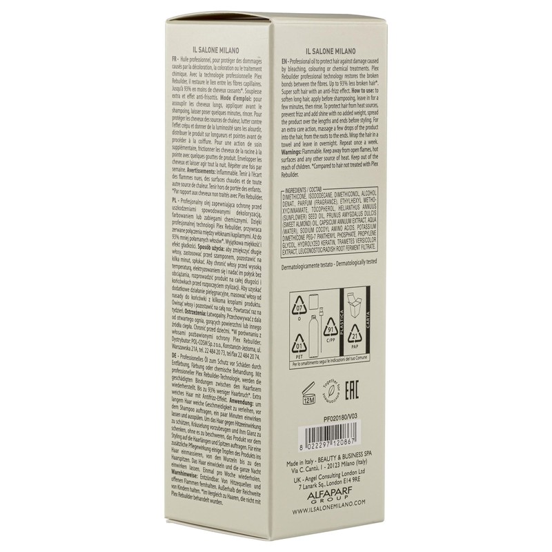 Yellow Alfaprf Bond Rebuilder Oil 100 ml