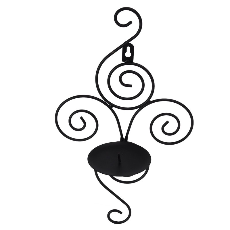 Wall Mounted Candle Stick Elegant Candle Holder for Living Room