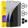 PEHAEL 2+2Pack for iPhone 14 Pro Max Privacy Screen Protector