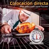 PEIONO 2 Pcs Termómetros para Horno, Termómetro Cocina de Carne,