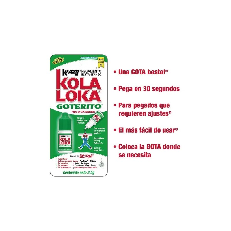 Pegamento Krazy Kola Loka Goterito