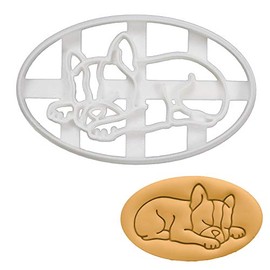 Boston Terrier Sleeping Cookie Cutter, 1 Piece - Bakerlogy