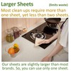 Purafide 100% Bamboo Paper Towels, Tree-Free, Chemical-Free, Lint-Free, Durable, Absorbent,