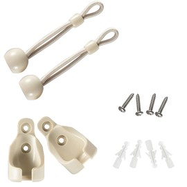 Lihopefe Sun shading components Bunge kit and end cover, weather resistant, suitable for Coolaroo outdoor roller blinds, outdoor blinds, and roller blinds(Bungee kit)