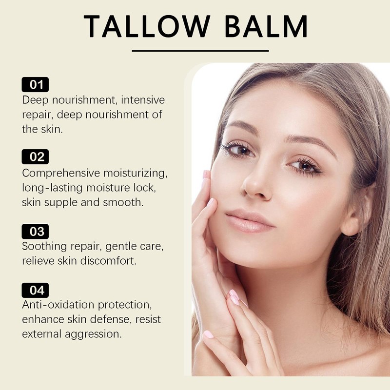 Tallow Balm Moisturising Skincare Cream