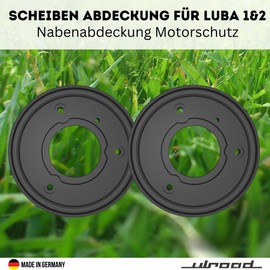 ULROAD 2 x Cover Disc Seal for Mammotion Luba Robotic Lawnmower Replacement Part Anti Slip Cap Accessory Set for Luba Sealing Kit Less Cleaning Required