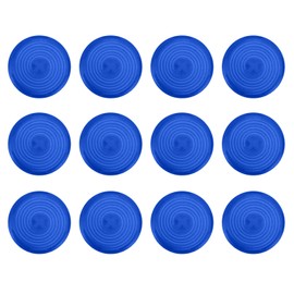 12pcs Arcade Button Cover Replace Mechanical Push Button Cover for Kailh for Cherry for TTC for Akko for Glorious Switches Blue