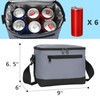 AIRBUYW Insulated lunch Bag, 6 Cans Small Insulated Cooler Box