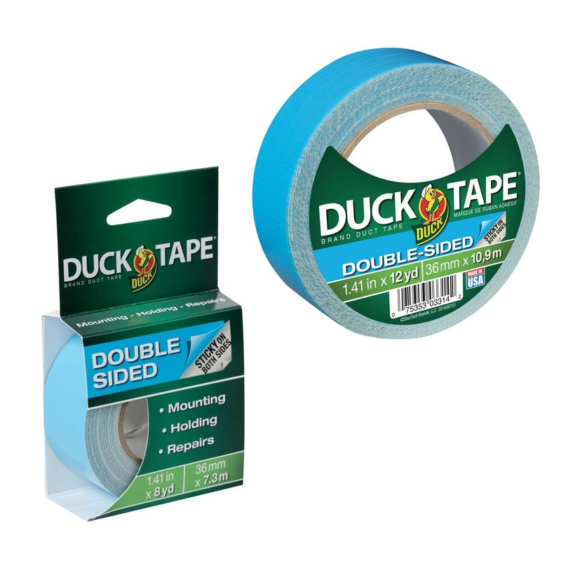 Duck Brand Double-Sided Duct Tape [Removable]: 1.41 in. x 24