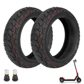 ulip 9.5 x 2.50 Off-Road Tire 9.5 Inch Tubeless Tire for Niu KQI3 Electric Scooter Accessories Rear Front Wheel Replacement Tire Anti-skid Shockproof with valve (2 PCS)