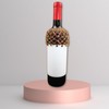 PEARLY JUN Wine Bottle Cover Wedding Wine Bag Engagement Red