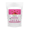 Organic Veda Dried Rose Petals, 4 oz - 100% Organic