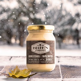 Brien Maple Butter | Soft Spreadable Maple Cream | Vegan, Paleo Maple Butter Contains No Milk | Made With Grade A Pure Maple Syrup 5.6 Ounces