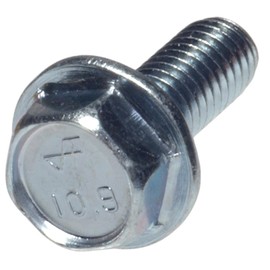 Hillman 59711 M6-1.0 x 16 Hex Flange Head License Plate Screw, 15-Pack