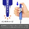Pentel Dry Erase Markers, Knockle, Round Tip, Medium Point, EMWLM-C,