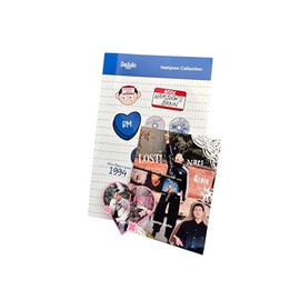 Namjoon Set de calcomanías de RM – Merch fanmade para ARMY RM bias incluye planilla de stickers, postal y un sticker individual