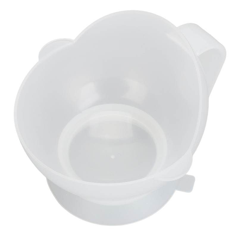 Spill Proof Scoop Bowl with Suction Base Adaptive Self Feeding
