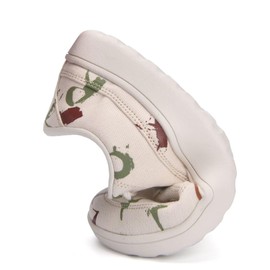 konhill Women's Comfortable Barefoot Shoes with Wide Toe - Breathable Lace-Up Trainers for Walking and Everyday Use, White, 39.5 UK