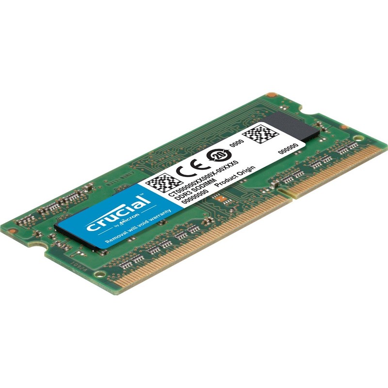Crucial CT102464BF186D 8GB memory (DDR3, 1866 MT / s, PC3-14900,