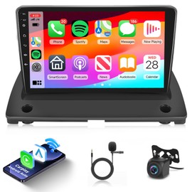 2G+64G Radio for Volvo XC90 2004-2014 Car Stereo with Wireless Carplay Android Auto,9inch 1080P IPS Touch Screen Bluetooth GPS RDS FM Radio WiFi 16EQ 28UIs SWC Backup Camera （Not for AUX